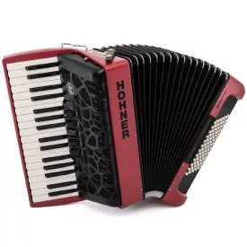   Hohner tangóharmonika BRAVO myColor III 72 Sunset Red Violet