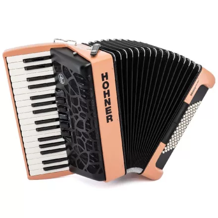 Hohner tangóharmonika BRAVO myColor III 72 Sunrise lightorange