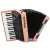 Hohner tangóharmonika BRAVO myColor III 72 Sunrise lightorange