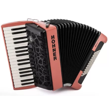Hohner tangóharmonika BRAVO myColor III 72 Fire Venitian Red