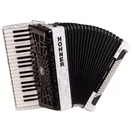 Hohner tangóharmonika, Bravo III 96, fehér