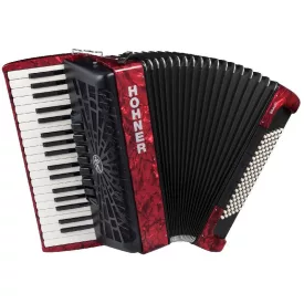 Hohner tangóharmonika, Bravo III 96, piros