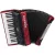 Hohner tangóharmonika, Bravo III 96, piros