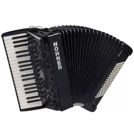 Hohner tangóharmonika, Amica Forte IV 96, fekete