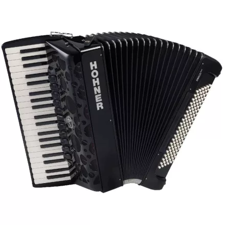 Hohner tangóharmonika, Amica Forte IV 120, fekete