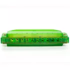 Hohner Happy Color szájharmonika, áttetsző zöld