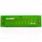 Hohner Happy Color szájharmonika, áttetsző zöld