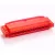 Hohner Happy Color szájharmonika, áttetsző piros