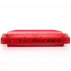 Hohner Happy Color szájharmonika, áttetsző piros