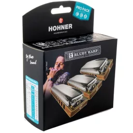 Hohner Blues Harp ProPack szájharmonika szett (C,G,A)