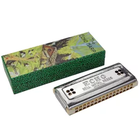 Hohner Echo tremoló szájharmonika, 2x32, C/G