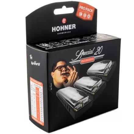 Hohner Special 20 ProPack szájharmonika szett (C,G,A)