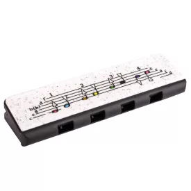 Hohner Speedy szájharmonika, fekete-fehér