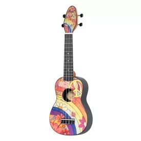 KEIKI K2-68-L Szoprán ukulele, balkezes