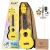 KEIKI K2-LGR szoprán ukulele szett