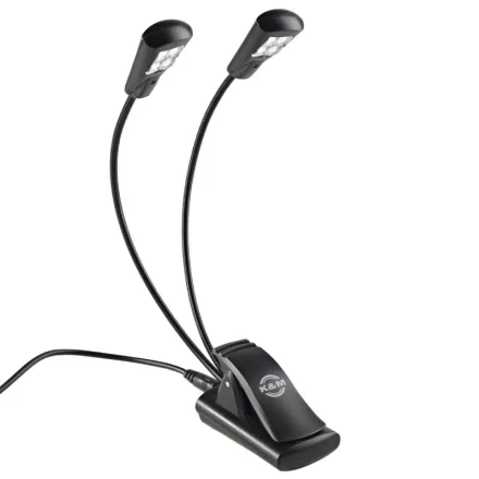 König & Meyer 12245 kottalámpa, Double4 LED Flexlight Set