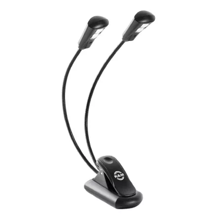 König & Meyer 12259 tölthető kottalámpa, Double2 LED FlexLight