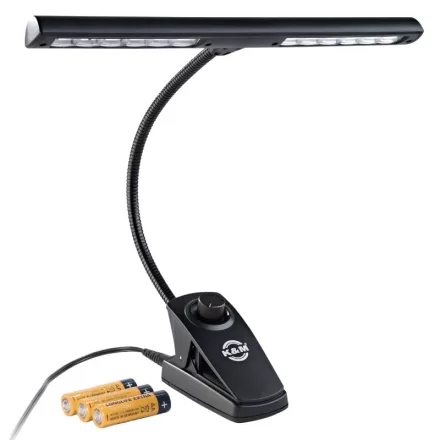 König & Meyer 12295 lámpa + adapter, 12 ledes