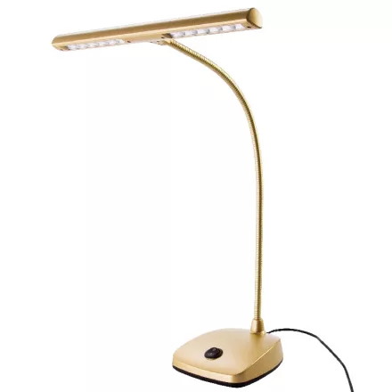 König & Meyer 12297 LED zongora lámpa, aranyszín