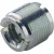 König & Meyer 215 menetadapter 1/2″ és 3/8″ belső, 5/8″ külső menettel
