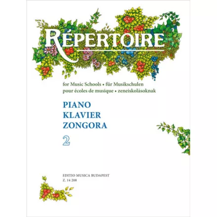 Repertoire zeneiskolásoknak - zongora II. (Sármai)