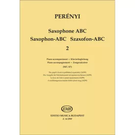 Szaxofon ABC 2 - zongorakíséret (Perényi)