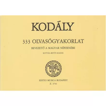 333 Olvasógyakorlat (Kodály)