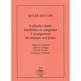 4 előadási darab trombitára és zongorára (Sztán)