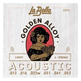 LaBella golden alloy 40PS akusztikus gitárhúr készlet