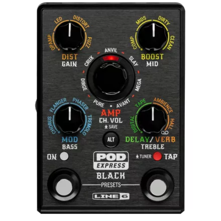 Line6 POD Express Guitar Black multieffekt