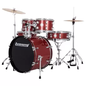 Ludwig Accent Combo Fuse dobszerelés - Wine Red