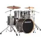 Ludwig Evolution 20" 5 részes dobszerelés állványzattal - Platinum