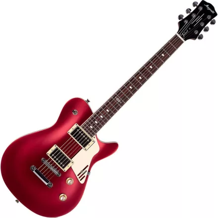 Magneto VV 4400RC Velvet Deluxe elektromos gitár, Candy Red Silk