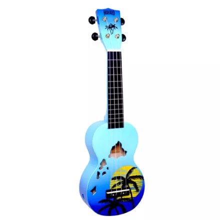 MAHALO MD1HA-BUB szoprán ukulele, Hawaii, Blue Burst