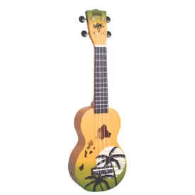 MAHALO MD1HA-GNB szoprán ukulele, Hawaii, Green Burst