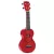 Mahalo U-SMILE-RD szoprán ukulele, vörös