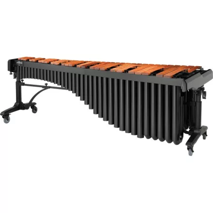 MAJESTIC Concert Black marimba 5 oktáv, C2–C7, padouk hanglapokkal