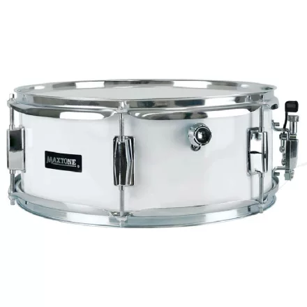 Maxtone MSC-145 kivonuló pergő, fa, fehér, 14x5.5
