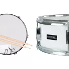 Maxtone MSC-145 kivonuló pergő, fa, fehér, 14x5.5