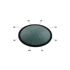 Meinl CSTD1DG Sonic Energy Nyelvesdob, sötét zöld