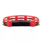 Meinl HTMT1R Tamburin, piros kétsoros félkör csörgőkarika