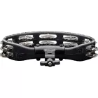 Meinl HTMT2BK tamburin, Szerelhető kétsoros Félkör csörgőkarika