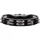 Meinl HTMT2BK tamburin, Szerelhető kétsoros Félkör csörgőkarika