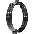 Meinl HTT10BK Tamburin, 10" kétsoros csörgőkarika, fekete