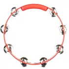 Meinl HTT10R Tamburin, 10" kétsoros csörgőkarika, piros