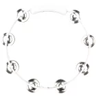 Meinl HTT10WH Tamburin, 10" kétsoros csörgőkarika, fehér