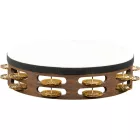 Meinl TAH2V-WB Vintage Wood Series Tambourine 10", Walnut Brown