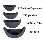 Neotech tuba-euphonium heveder, bölcsős - 12"