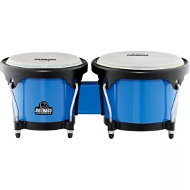 NINO Percussion NINO17B-BK műanyag bongó, kék