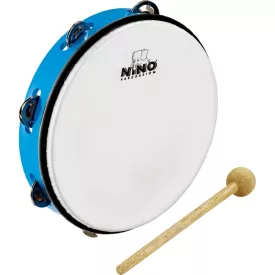 NINO Percussion NINO24SB 10" műanyag tamburin kék
